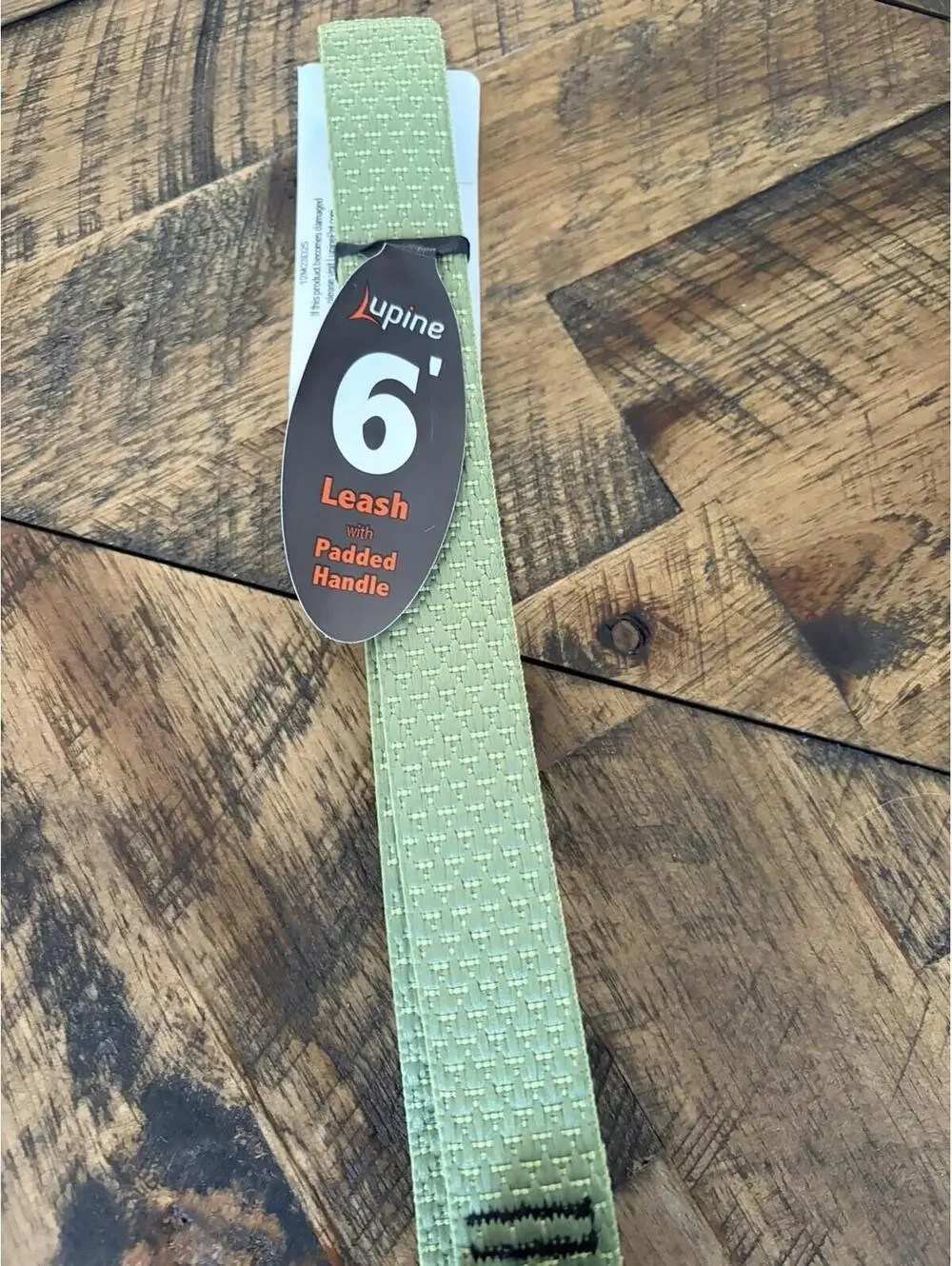 Lupine Eco Dog Leash, Moss, 1 In. x 6-Ft. - Quantity 1 - New